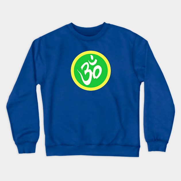 Spiritual Awakening OM Yoga Meditation Crewneck Sweatshirt by PlanetMonkey